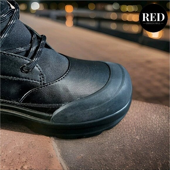 Ugg Neumel X Waterproof Boots Winter Snow Rain Black Ankle Shoes - Women's Sz 9 - Picture 12 of 14